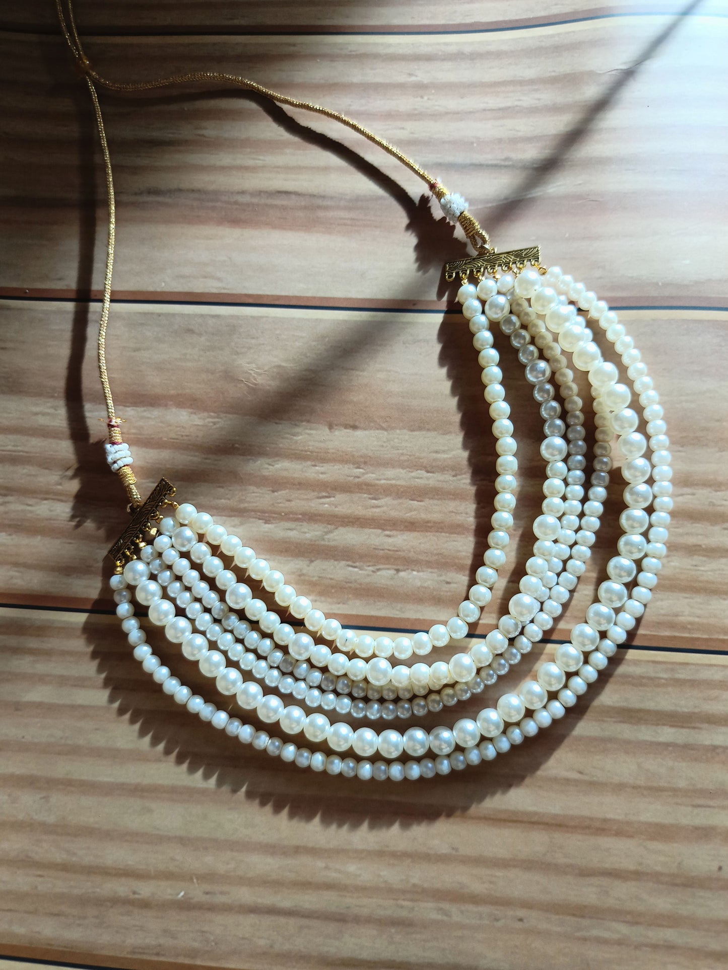 A1-Pearl Prism-Layered Elegance Collection with Customizable Earrings