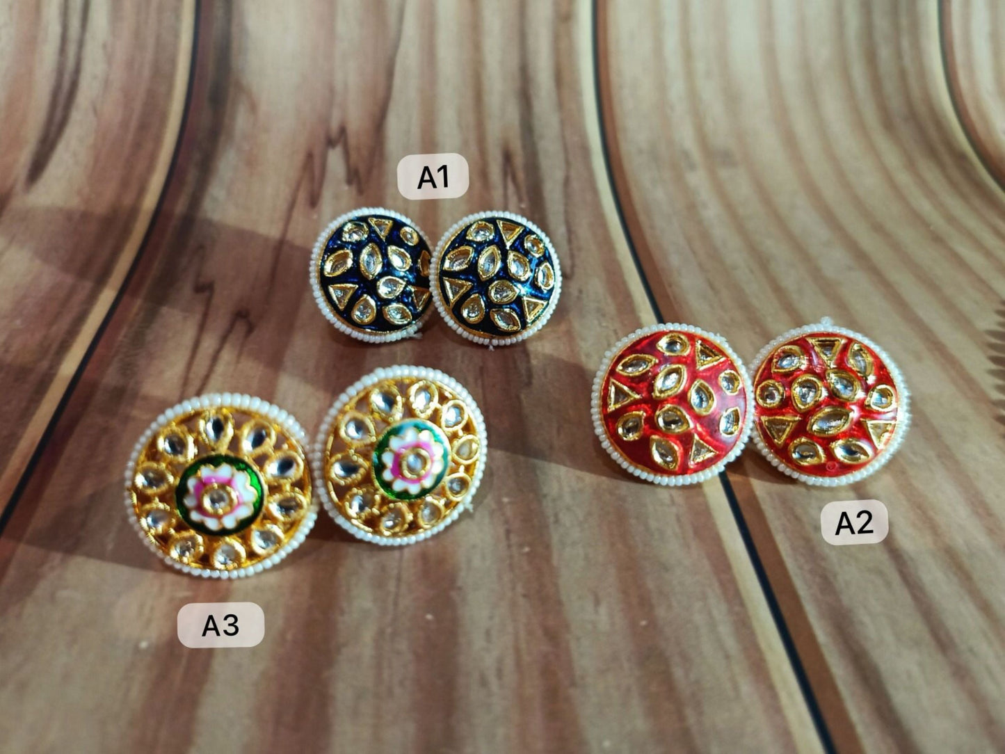 A1-Pearl Prism-Layered Elegance Collection with Customizable Earrings