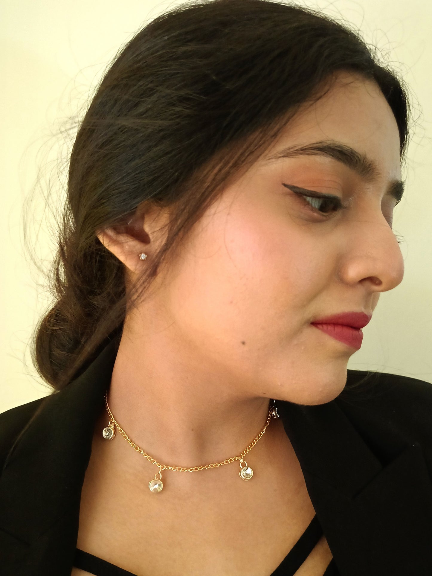 A1-Minimalist Everyday Statement Necklace